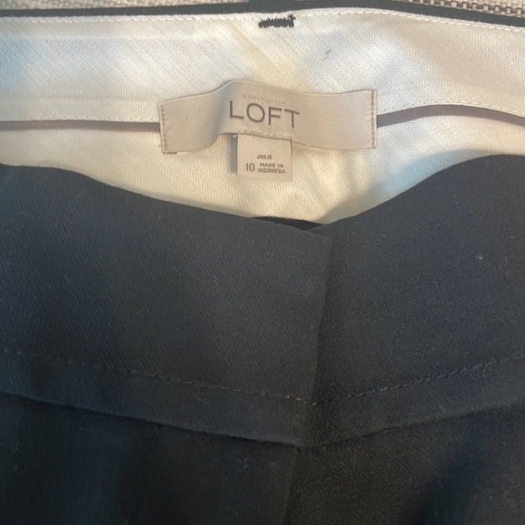 Loft Black Slacks - Picture 2 of 3